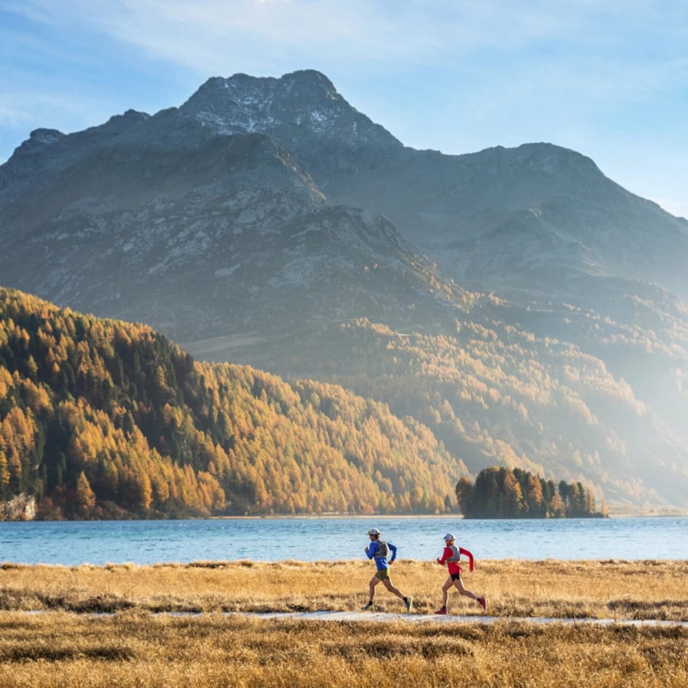 Trailrunning in Sils