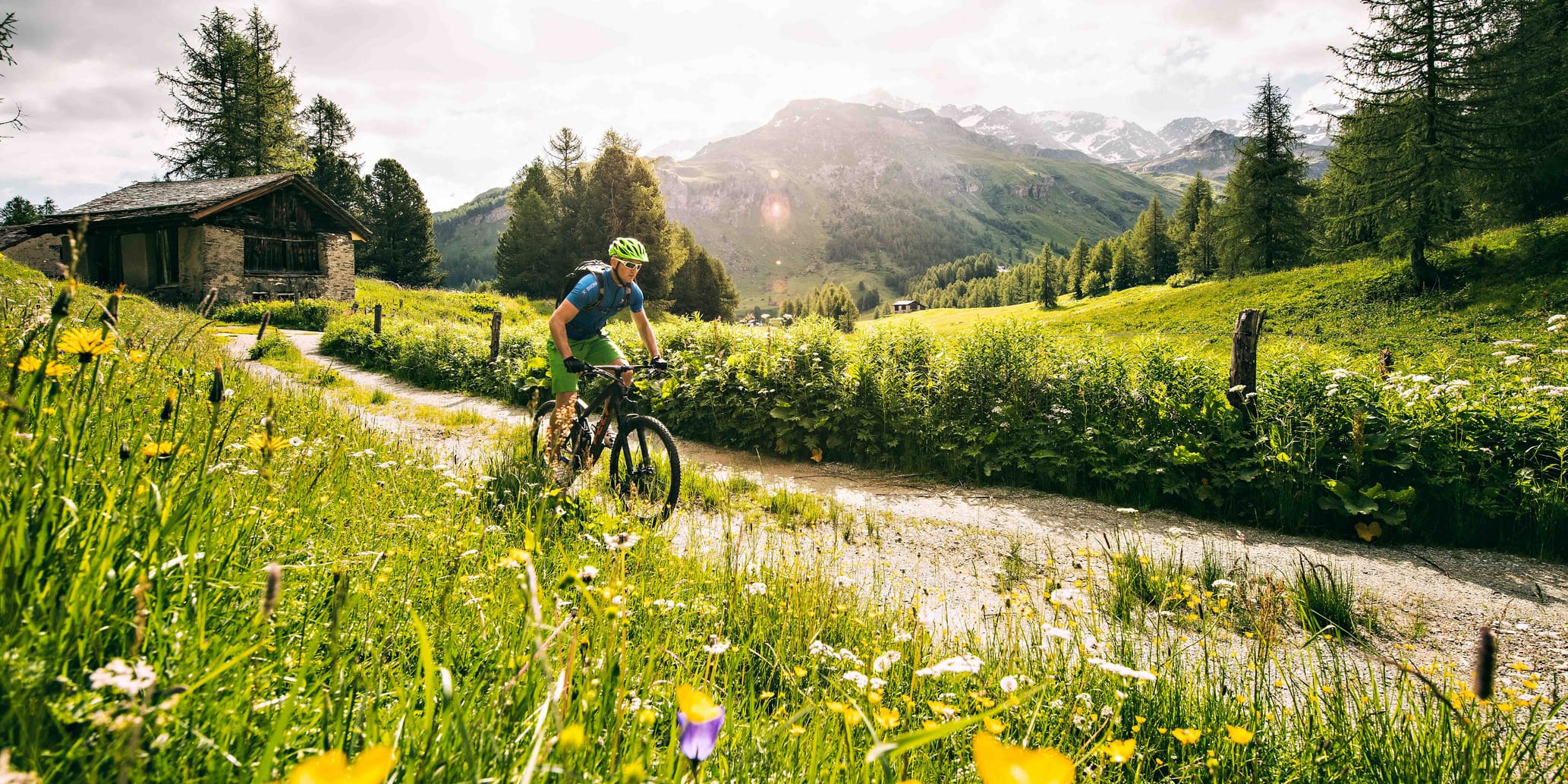 Biketour ins Val Fedoz bei Sils