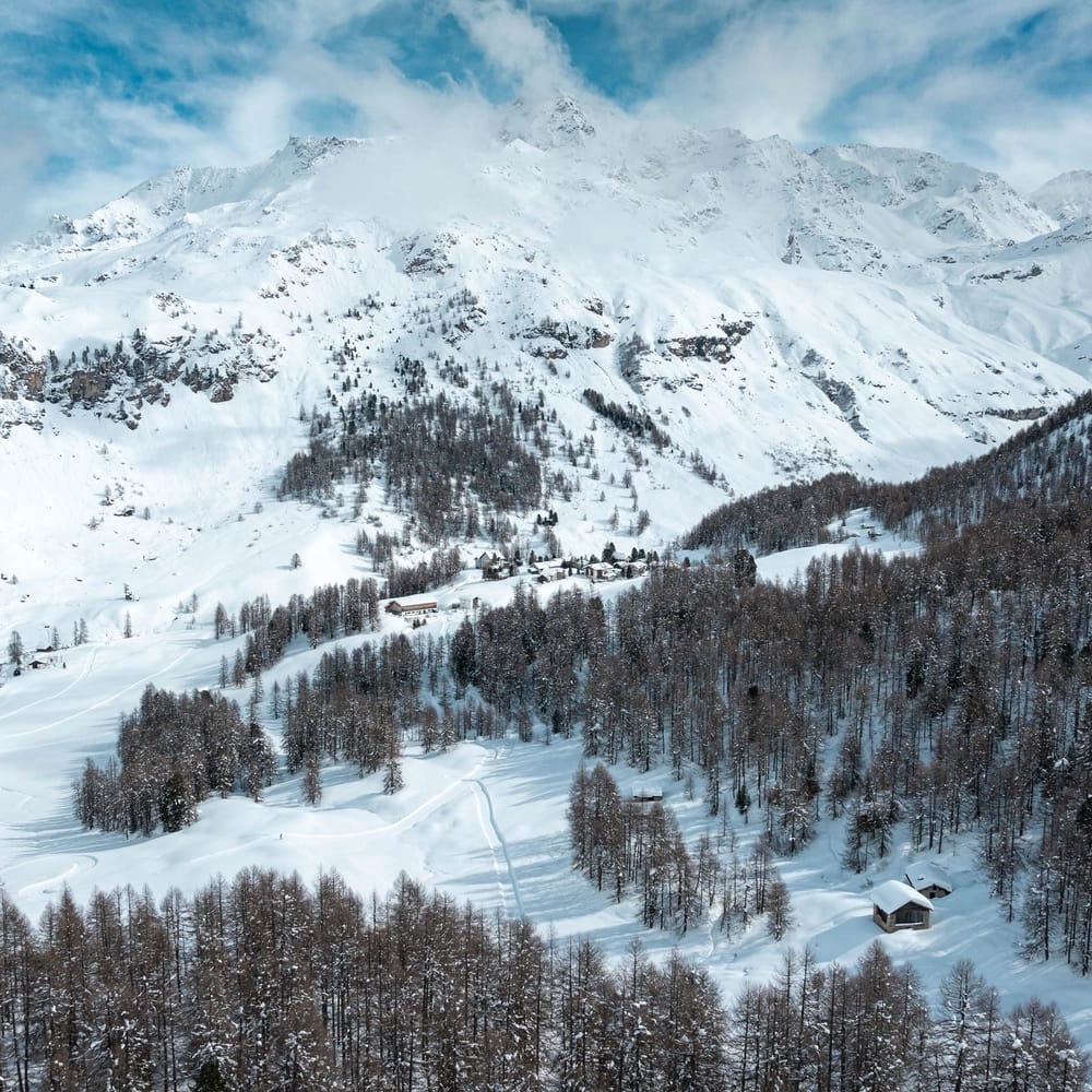 Val Fex im Winter