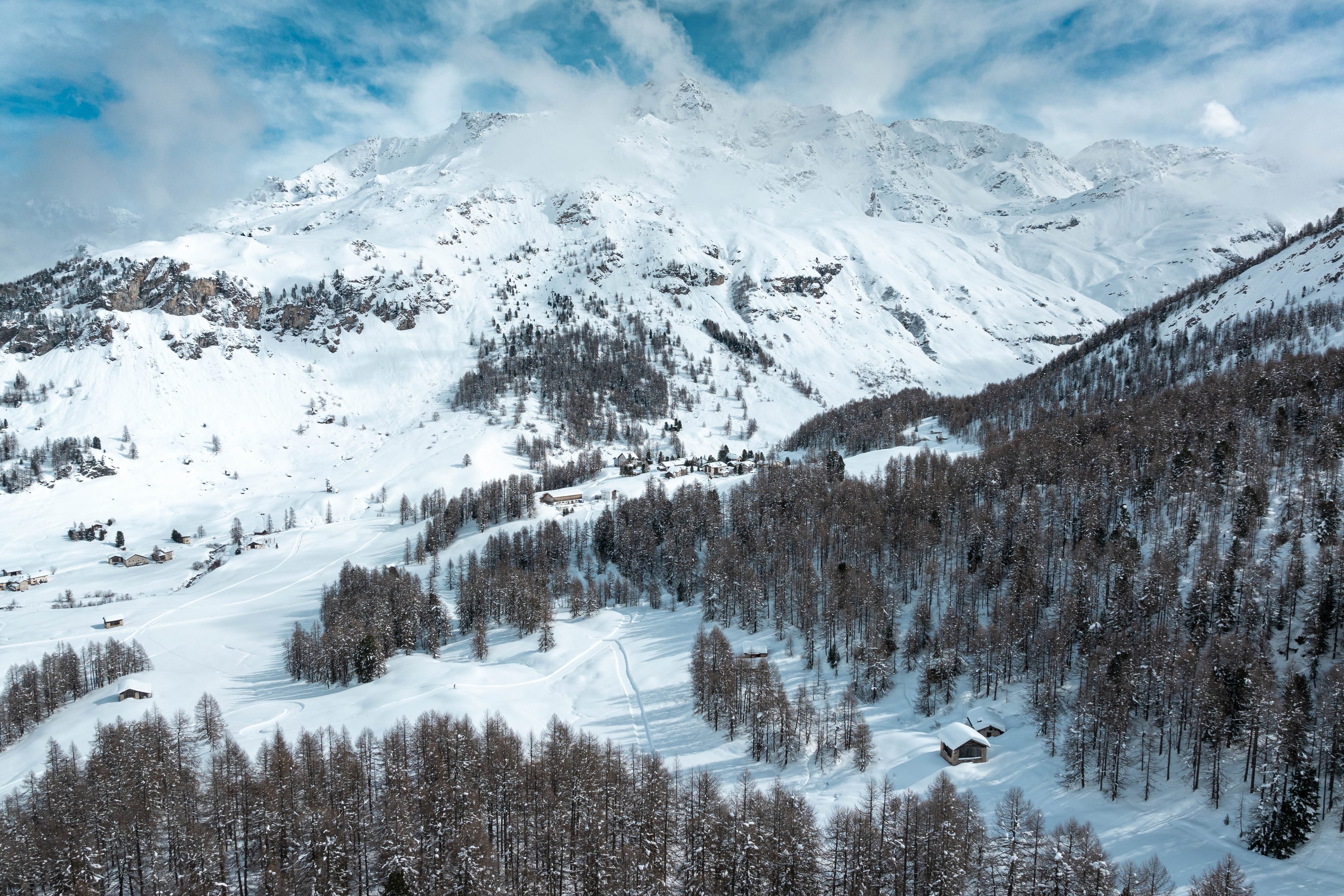 Val Fex im Winter